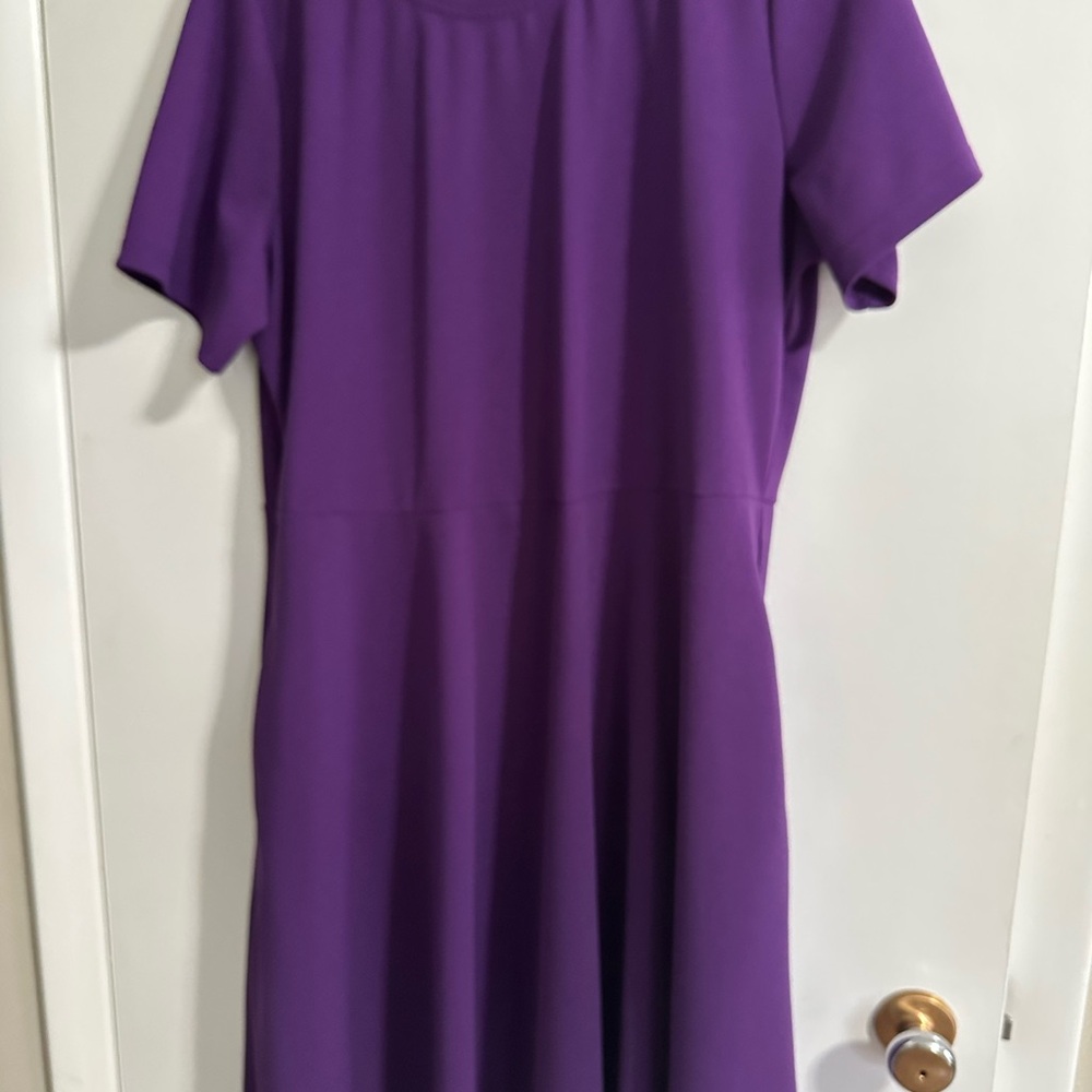 Elegant Purple Women's Dress